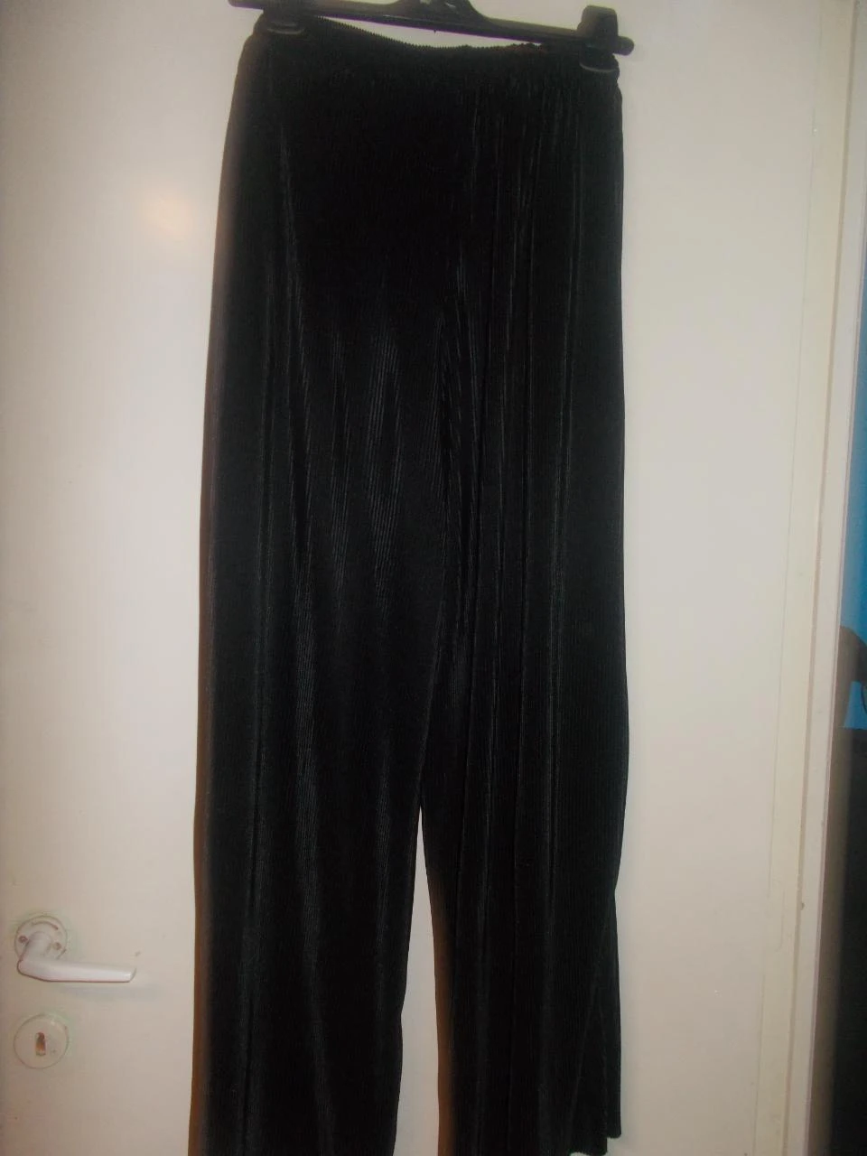 Pantalón fluido plisado negro Millenium – Talla L (40/42) – photo 2
